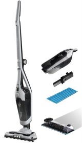 Concept VP4201 stav stvsuger & elektrisk kost 2-i-1 stangstvsuger Vekselstrm Tr&vd Posels 0,6 L 90 W Sort, Slv #1