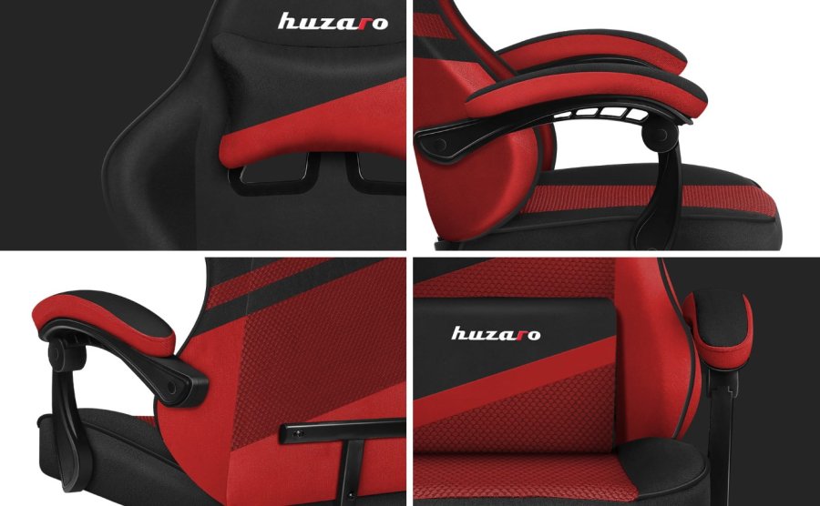 Huzaro Force 4.4 Pink Mesh gaming-stol #9