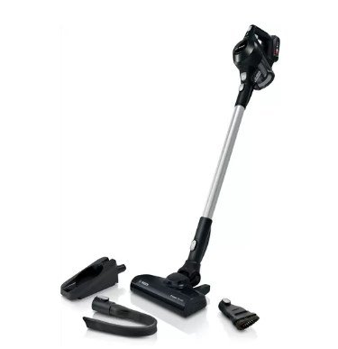 Bosch Serie 6 BBS611BSC stav stvsuger & elektrisk kost 2-i-1 stangstvsuger Batteri Dry Posels Sort 2,5 At #1