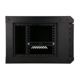 Extralink LITE 4U 530X400 WALL-MOUNTED RACKMOUNT CABINET BLACK Fritst�ende/v�g-/gulvmonteret stativ Sort #4