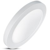 LED plafond panel 7in1 flush mounted ultra slim 30W 3 farver (WW, NW, CW) Led4U LD142 microwave built-in power supply #1