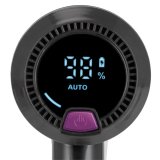 Ledningsfri, opretstende stvsuger MOD-70 Sort-lilla #40