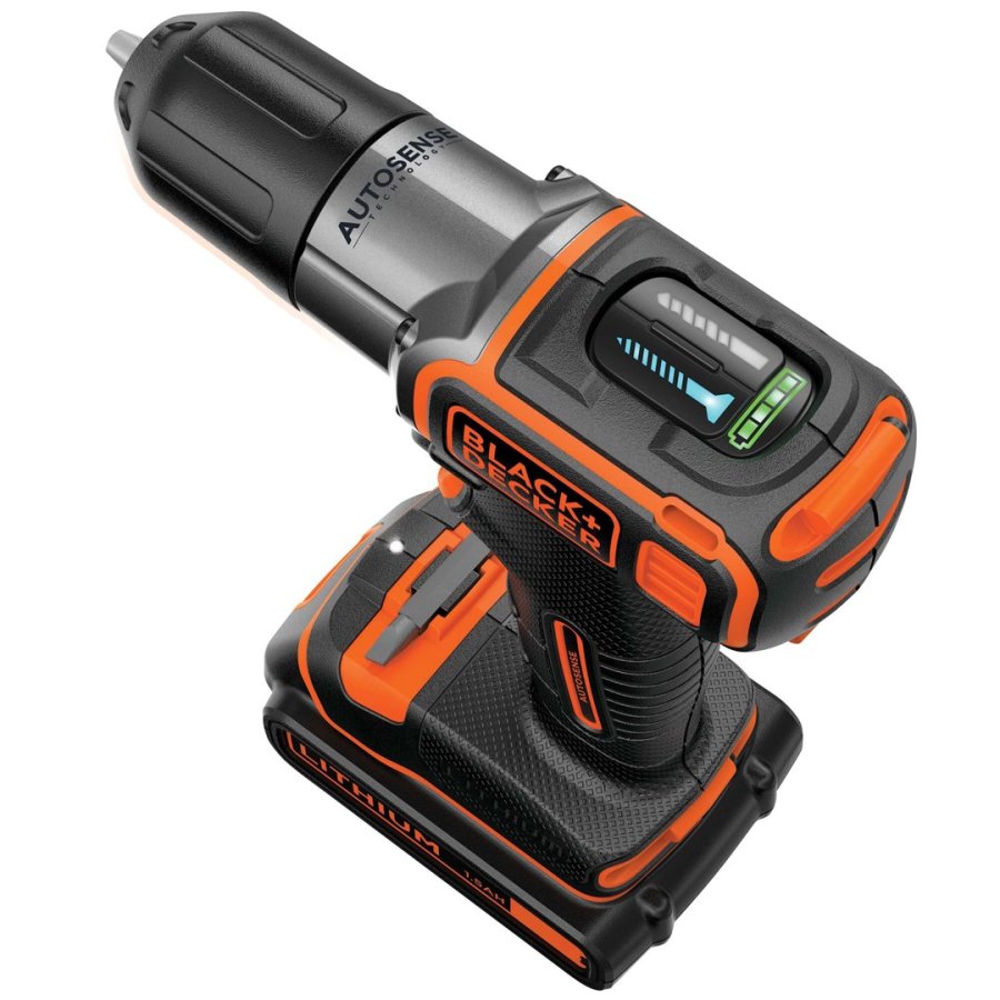 Black & Decker ASD18KB-QW bor Sort, Orange #3