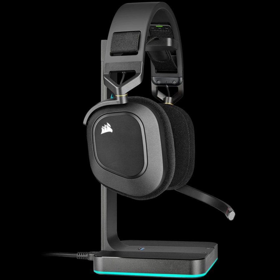 Corsair HS80 RGB Headset Trdls Spil Sort #5