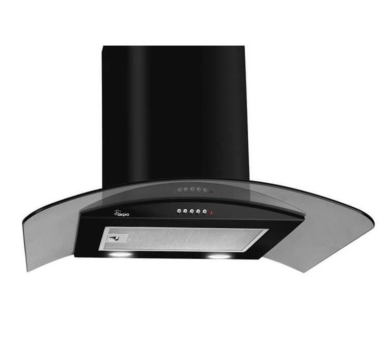 Skorstenshtte Akpo WK-4 Largo Eco 60 Vghngt Sort #1