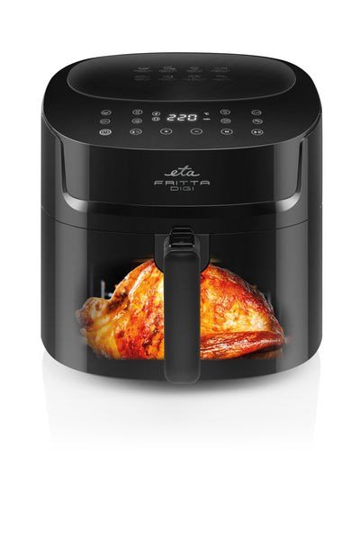 Eta Fritta Digi Dobbelt 7,2 L Enkeltst�ende 1800 W Varmluftsteger Sort #1