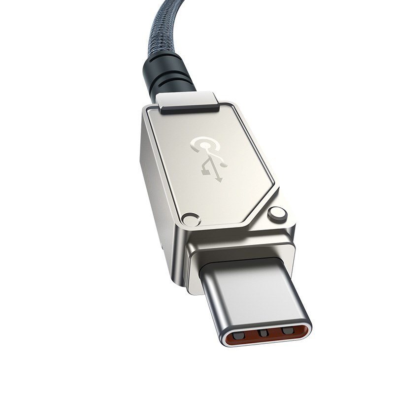Baseus Unbreakable USB C til iP-kabel 2 m 20 W Sort #4