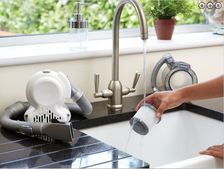 Black & Decker PD1820LF-QW hndholdt stvsuger Krom Posels #10