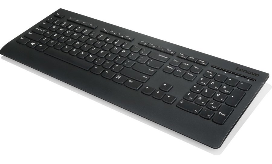 Lenovo 4X30H56854 tastatur Kontor RF trdlst QWERTZ Tysk Sort #1