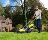 Ryobi RLM18X33B40 plneklipper Skubbe plneklipper Batteri Sort, Grn #2
