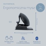 R-Go Tools RGOTWBMWLBL mus Kontor Ambidextrous Bluetooth + USB Type-A Optisk 2400 dpi #13