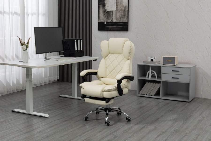 Activejet kontorstol YK7416 beige #3