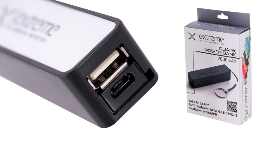 Esperanza Quark 2000 mAh Sort #2