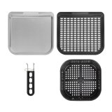 GreenBlue AIR FRYER fedtfri frituregryde, kraftig 1800 W, 10 l kapacitet, 8 programmer, tilbeh�r, timer, GB950 #16