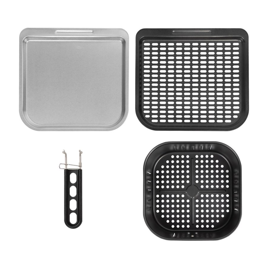 GreenBlue AIR FRYER fedtfri frituregryde, kraftig 1800 W, 10 l kapacitet, 8 programmer, tilbeh�r, timer, GB950 #16