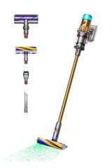 Dyson V12 Detect Slim Absolute 2-i-1 stangstvsuger Batteri Dry HEPA Posels Guld #1
