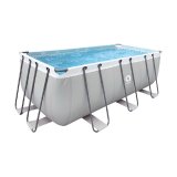 AVENLI-sv�mmebassin med stel, gr�, 400x207x122 #1