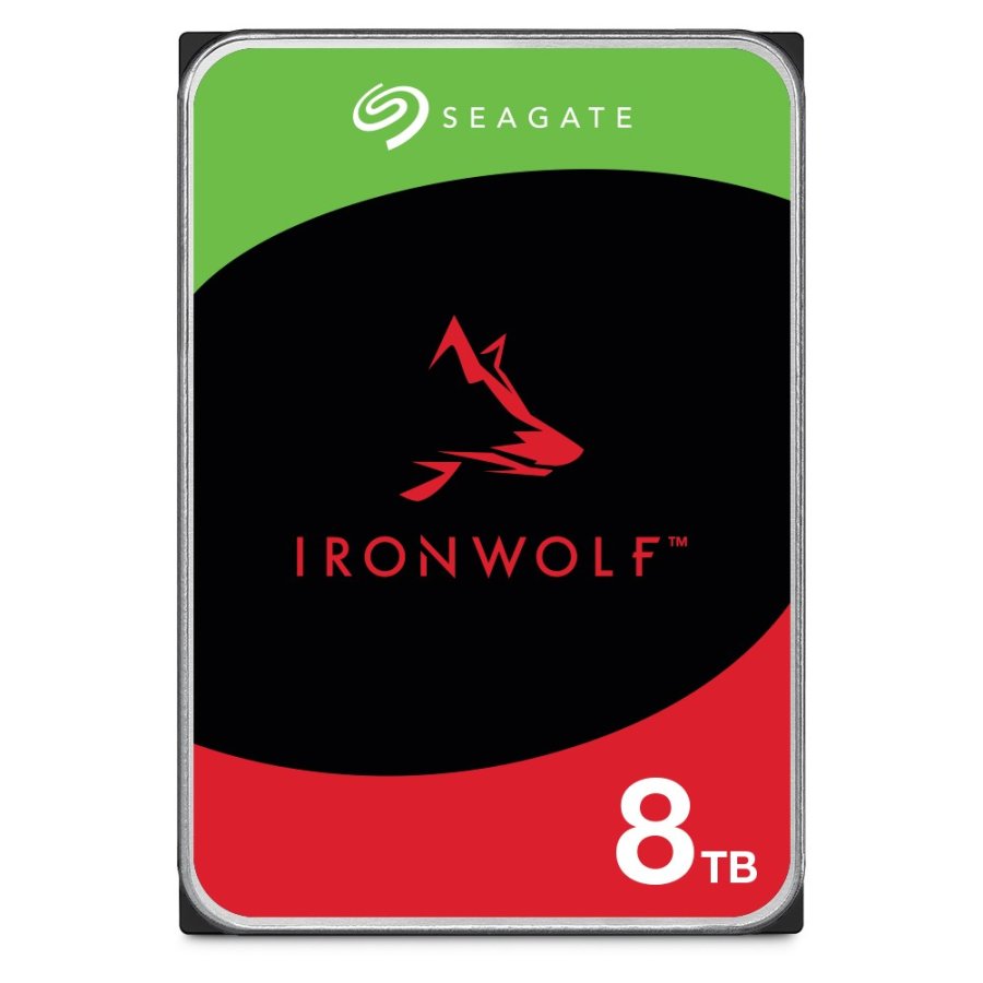Seagate IronWolf harddisk 8 TB 256 MB 3.5