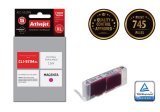 Activejet ACC-551MN blk (Canon CLI-551M erstatning; Supreme; 15 ml; rd) #2
