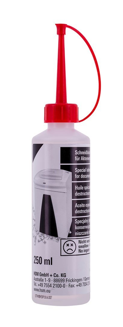 HSM rengrings- og vedligeholdelsesvske til makuleringsmaskiner 250 ml #1