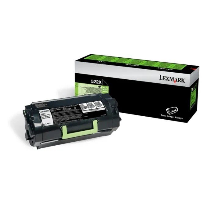 Lexmark 522X tonerpatron 1 stk Original Sort #2