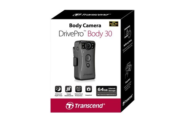 Transcend DrivePro Body 30 kamera til actionsport Fuld HD Wi-Fi 130 g #5