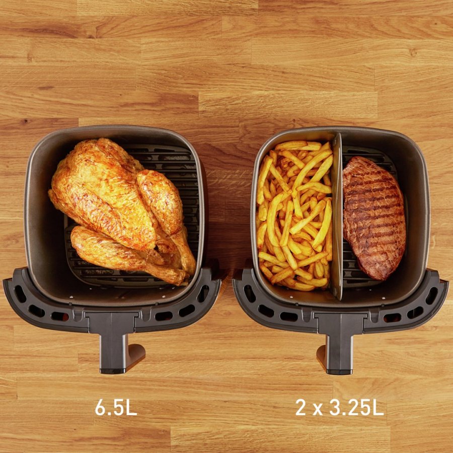 Tefal Easy Fry & Grill EY801D 6,5 L Enkeltstende 1830 W Varmluftsteger Rustfrit stl #14