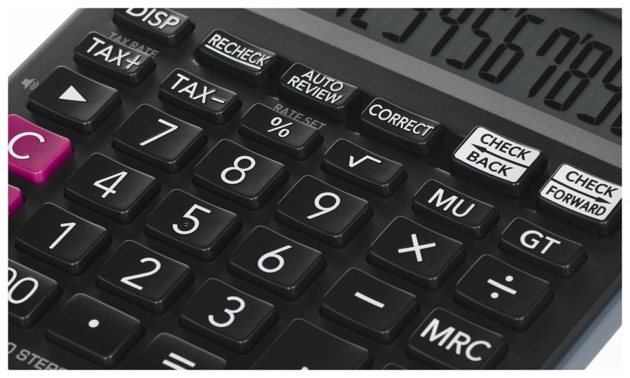 Casio MJ-120D Plus regnemaskine Desktop Basis Sort #6