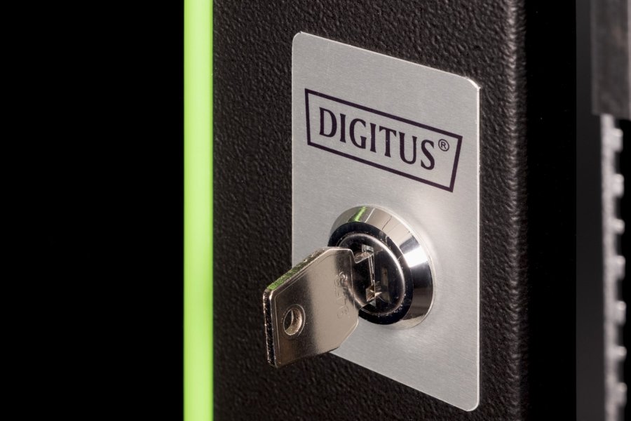 Digitus DN-19 16-U-SW stativ 16U V�gmonteret stativ Sort #9