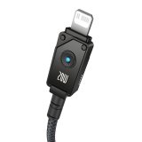 Baseus Unbreakable USB C til iP-kabel 1 m 20 W Sort #4