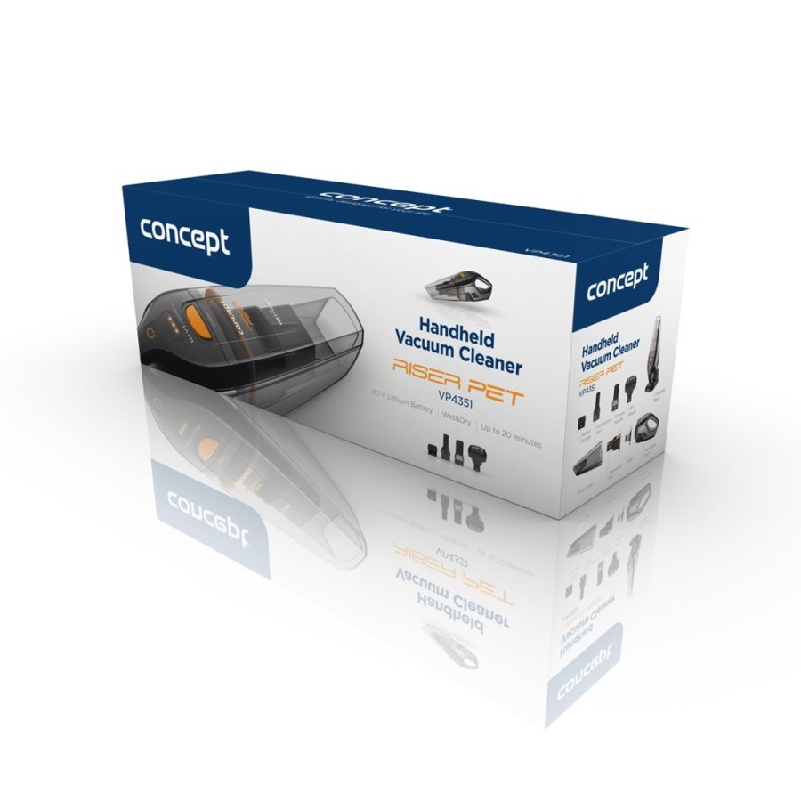 Concept VP4351 h�ndholdt st�vsuger Sort Posel�s #7