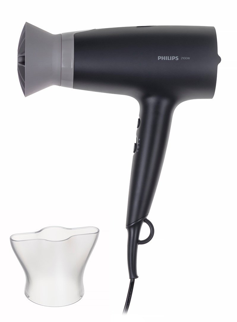 Philips 2100W hrtrrer med ThermoProtect-tilbehr #1