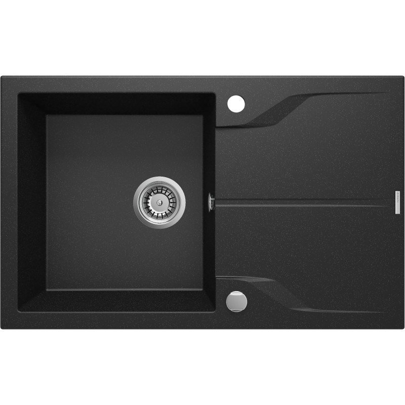 1-KUMME GRANITVASK MED AFLB DEANTE GRAPHITE METALLIC ANDANTE #1