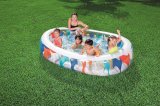 Bestway 54066 swimmingpool til over jorden Oppustelig pool Oval 542 L Flerfarvet #21