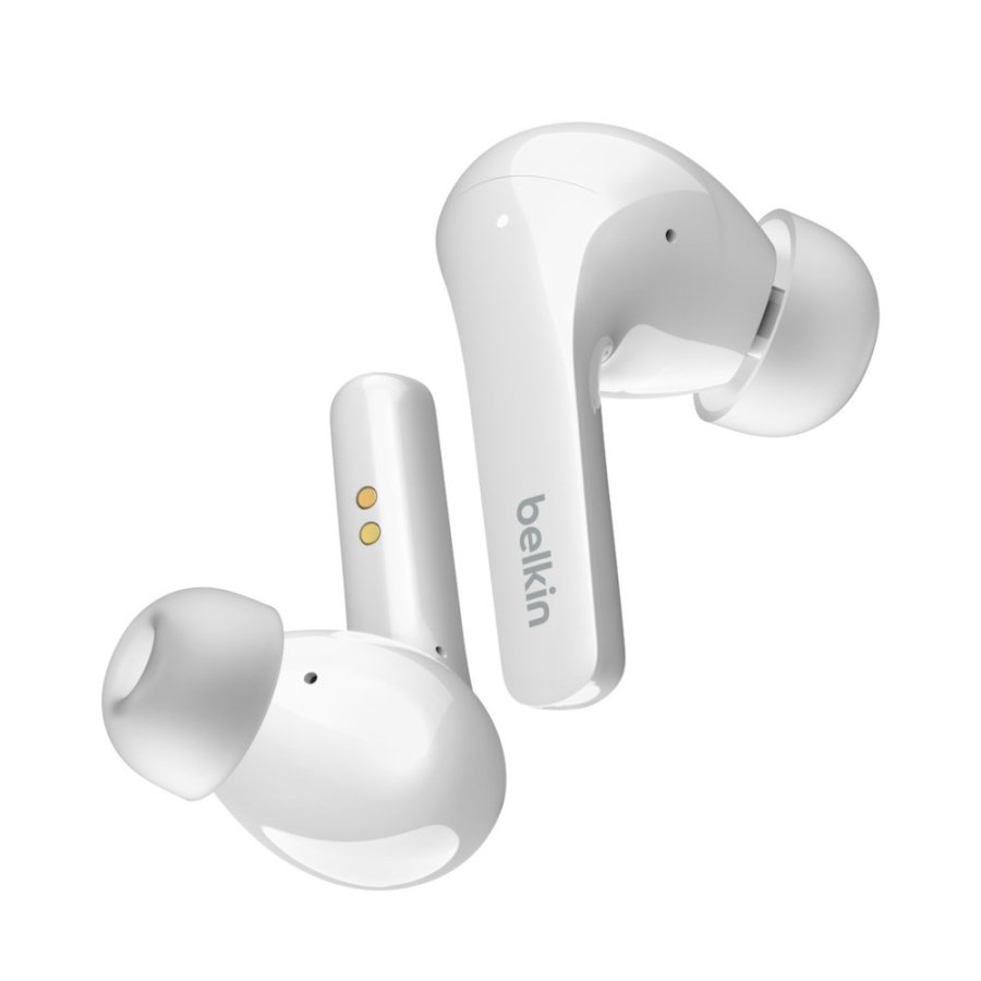 Belkin SOUNDFORM Flow Headset Trdls I rerne Opkald/musik USB Type-C Bluetooth Hvid #1