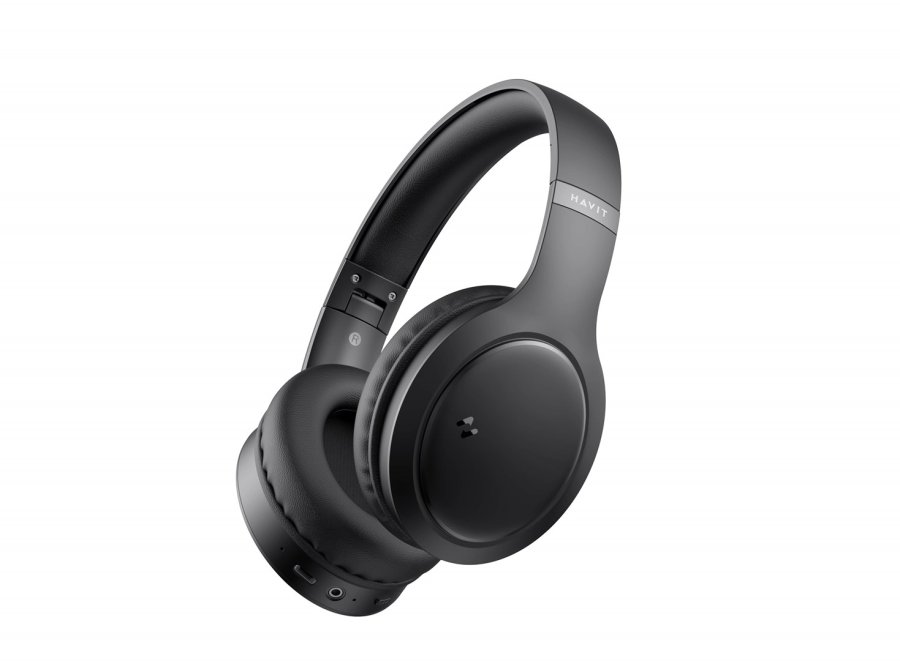Havit H633BT - trdlse on-ear-hovedtelefoner, sort #3