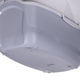 DIAMENTIQ BAYA white/light grey -  kattebakke - 55,5 x 40 x 38,7 cm #10