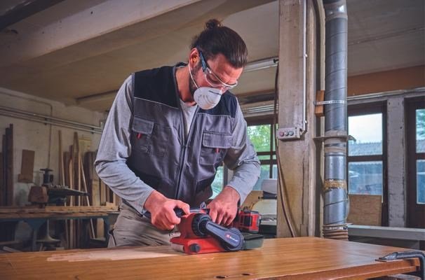 Einhell TP-BS 18/457 Li BL - Solo Rystepudser Sort, R�d #3