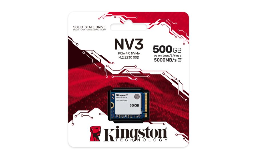 Kingston Technology 500G NV3 M.2 2230 NVMe SSD #3