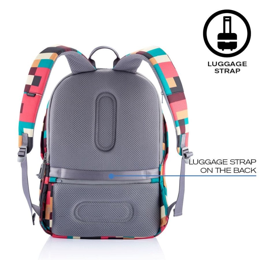 XD DESIGN ANTI-TYVERI RYGSK BOBBY SOFT GEOMETRISK P/N: P705.867 #8