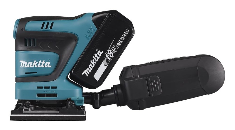 Makita DBO480Z transportabel slibemaskine Excentersliber 14000 OPM Sort, Bl 210 W #15
