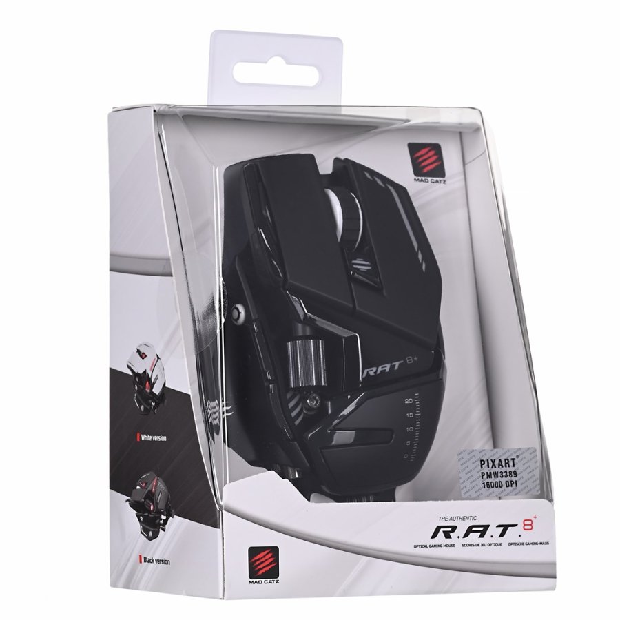 Mad Catz R.A.T. 8+ mus Hjre hnd USB Type-A Optisk 16000 dpi #16