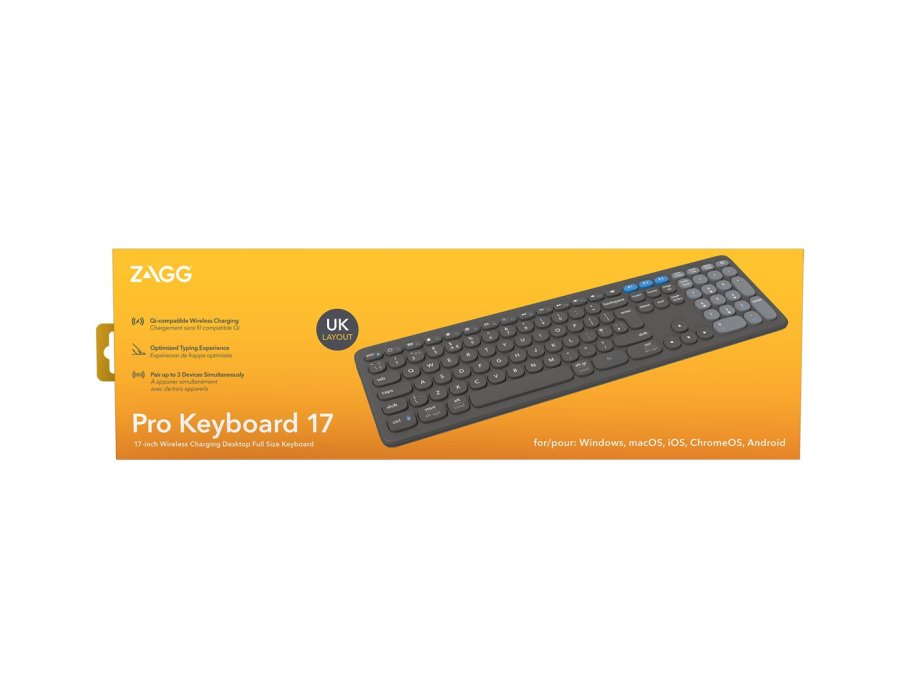 ZAGG Pro Keyboard 17 tastatur Universel Bluetooth QWERTY UK engelsk Sort #4