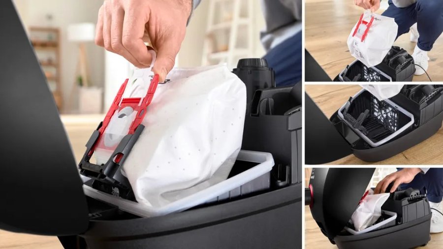 Bosch Serie 4 BGB41POW1 stvsuger med pose, 850 W, sort #5