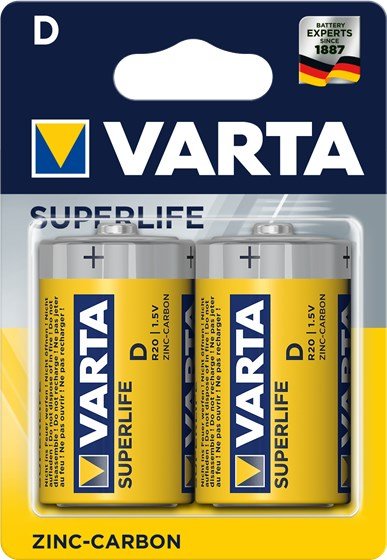 Varta R20 D husholdningsbatteri Zink-carbon #1