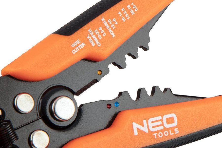 NEO TOOLS Automatisk afisoleringstang, 200 mm, frontafisolering #1