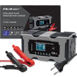 Qoltec 52493 Lader 12V 10A | Ensretter med reparationsfunktion til AGM GEL LiFePO4 batteri | LCD #8