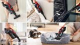 Bosch BCS1041PET stav stvsuger & elektrisk kost Stick vakuum Batteri Dry HEPA Posels 0,4 L 23,5 W Sort, Rd 4 At #16