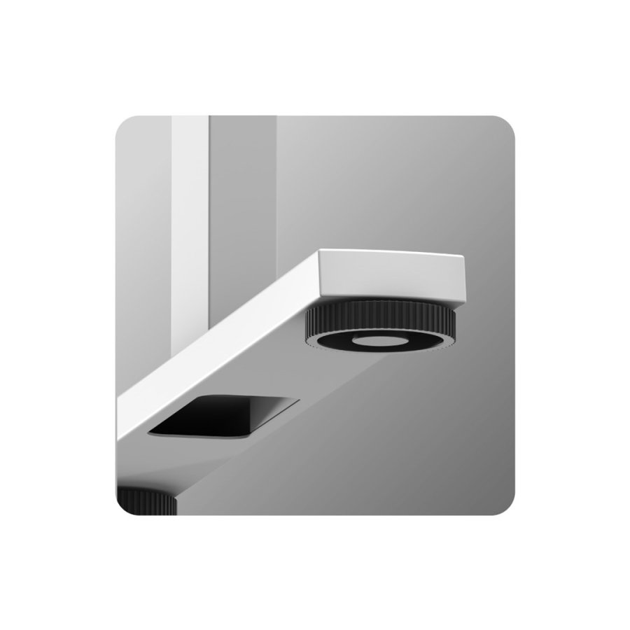 Huzaro Hero 2.6 Hvidt gaming-skrivebord #8