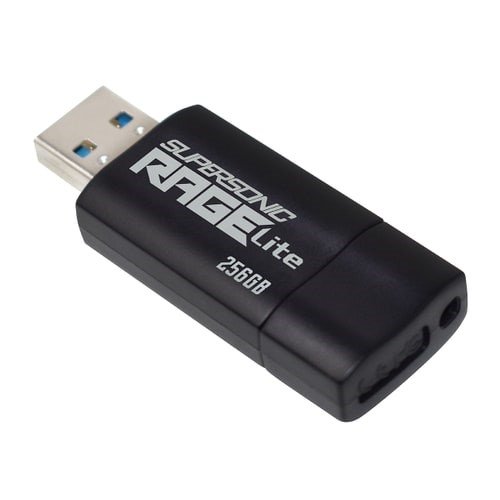 Flashdrive PATRIOT Rage Lite 512GB 120 MB/S USB 3.2 optrkkelig Sort (PEF512GRLB32U) #3